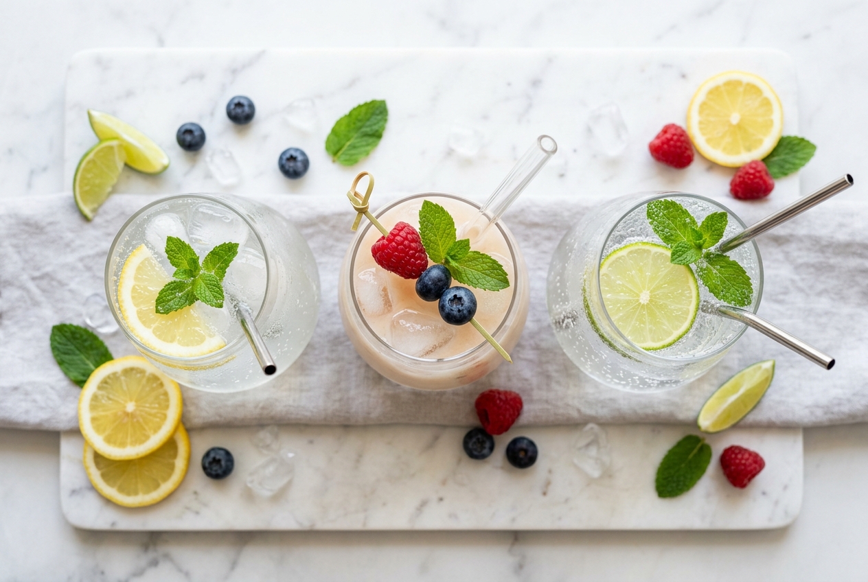 Recepty na potréninkové drinky - limonáda, smoothie a energy drink